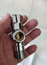日丰角阀 精铜加厚陶瓷阀芯热水器三角阀冷热两用马桶八字阀厨卫配件 【4冷+3热角阀】4分出水 实拍图