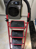 星恺梯子家用折叠梯人字梯多功能登高爬梯扶梯小梯子TZ10四步红 实拍图