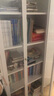 盛耐钢制书柜玻璃门防尘书架收纳柜子铁艺置物柜客厅储物柜家用展示柜 实拍图