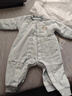 童泰新生婴儿衣服连体衣秋冬加厚夹棉初生宝宝蝴蝶衣爬服 蓝色 66cm 实拍图