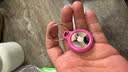 贝尔金（BELKIN）AirTag保护壳 苹果防丢器钥匙扣 硅胶防摔挂件 旅行适用 可爱风设计 玫瑰红 F8W973粉色 airtags 实拍图