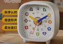 码仕闹钟儿童学生创意小时钟简约方形指针夜光贪睡懒人夜灯桌面床头钟C301-6十二生肖开学季 实拍图