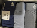 京东京造【100%真丝裆跨晚礼物】80支兰精莫代尔男士内裤男 组合一 4XL 实拍图