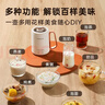 乐扣乐扣 迷你养生壶烧水杯养生杯迷你花茶壶热牛奶神器热奶电煮杯电炖杯电热水杯烧水壶陶瓷覆层内胆0.35L 实拍图