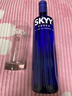 深蓝SKYY 伏特蓝天伏特加 原瓶进口洋酒750ML*2双支礼盒装 送礼 实拍图