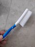 正妙鞋刷子软毛鞋刷洗鞋刷子刷鞋神器洗衣服洗鞋子家用长柄鞋刷不伤鞋 【真软毛不伤鞋】梦幻蓝（一支） 实拍图