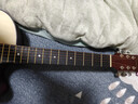 维卡斯（WEIKASI）民谣吉他初学者木吉他单板新手入门练习琴guitar吉它学生男女乐器 38英寸原木色+礼包【初学推荐】 实拍图