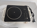 美的（Midea）电陶炉电磁炉家用小型煮茶器电炉炒锅点火锅2200W大功率电磁灶一体双环控火智能定时自由调节火力 【单机】2200W/七大模式 实拍图