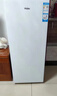 海尔（Haier）山茶花138L立式冰柜小型家用小冰柜风冷无霜一级节能大容量深冷冷柜小冰箱BD-138WGH90WF国家补贴 实拍图