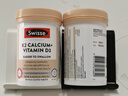 Swisse斯维诗 钙片K2柠檬酸钙迷你片维生素d 成人中老年人补钙150片*2 实拍图