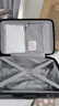 银座大容量行李箱深仓扩容可登机旅行箱密码拉杆箱 高级灰20英寸 实拍图