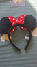 迪士尼（Disney）毛绒玩具发饰卡通饰品米奇老鼠生日礼物新年礼物礼品 米妮发箍 实拍图