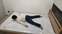 源氏木语实木儿童床女孩橡木单人床小户型简约男孩卧室小床1.35*2.0m+床垫 实拍图