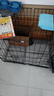 宠乐乖（CHONGLEGUAI）狗笼猫笼狗笼子中小型犬带厕所幼犬折叠便携猫笼子猫咪兔笼700ZG 实拍图