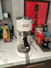 德龙（Delonghi）咖啡机 半自动咖啡机 小型家用美式意式浓缩泵压式 不锈钢手动打奶泡EC885.CR EX:4奶油白新年礼物 实拍图