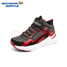 Skechers斯凯奇儿童秋冬休闲男女童二棉鞋轻质加绒保暖靴405222L/302583L 男童/黑色/红色/BKRD 31 实拍图