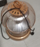 扬子 （YANGZI)鸟笼取暖器小太阳家用烤火炉办公室学生节能速热省电冬季暖炉台式900W-碳纤暗光 无极调温-碳纤维暗光 实拍图