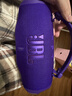 JBL CHARGE6 音乐冲击波六代 便携蓝牙音箱+低音炮 户外防水音响 派对串联 女生礼物 罗兰紫 实拍图