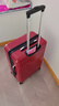Diplomat外交官商务万向轮拉杆箱男女结婚旅行箱TSA密码行李箱TC-6903红色 实拍图