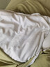 水星系列家纺100%双宫茧桑蚕丝正品蚕丝被抗菌加厚子母被全棉保暖冬季被芯床品 手工定位-月光白-已质检专柜正品 100%桑蚕丝 220x240cm【8斤】冬被 实拍图