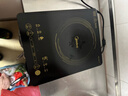 美的（Midea）电磁炉电陶炉家用 2200W大功率新型电磁灶火锅炉 一体面板炒菜烹饪一套带锅配锅 WH2202S 实拍图