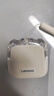 联想（Lenovo）【热评5W+】智能触屏小彩盒蓝牙耳机半入耳式降噪运动游戏低延迟适配华为小米生日礼物lp70PRO白 实拍图