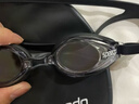速比涛（Speedo）Edge进口精工泳镜高清防水防雾游泳训练装备男女通用 黑色/烟灰 实拍图