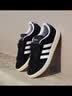 adidas「面包鞋」GRAND COURT BASE 00s休闲低帮板鞋男女阿迪达斯   黑色/白色/树脂黄(推荐女生选小半码)   37 实拍图
