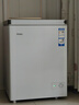 海尔（Haier）142L单温冰柜小型家用小冰柜商用减霜一级能效冷藏冷冻转换深冷冷柜小冰箱BC/BD-142GHW9D国家补贴 实拍图