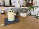 不拙茶水分离泡茶杯家用带盖喝水马克杯办公室高颜值大容量男女陶瓷杯 【彩盒装】熊猫渐变蓝水杯 实拍图