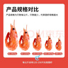 禧美海产加拿大熟冻北极甜虾1斤/袋 65-85只 (MSC认证) 海鲜水产 实拍图