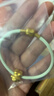 周生生礼物【细绳】黄金转运珠Charme串珠配绳3mm手绳皮绳不锈钢绳 S17不锈钢绳 实拍图