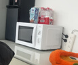 美的（Midea）【给老家送年货东哥同款】快捷微波炉 家用小型 360°转盘加热 旋钮操控 易洁内胆（M1-L213B） 实拍图