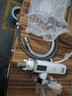 奥克斯（AUX）电热水龙头热水器加热水龙头快速热水变频恒温厨房下进水 【大屏数显】雪山白+漏保插头+万向喷头 实拍图