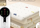 彩虹【高温断电】双人定时双温双控除螨无纺布电热毯电褥子1.8*1.5米 实拍图