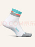 feetures美国专业跑步袜马拉松越野运动袜男女篮球短袜子中筒减震防滑袜 精英缓冲三分帮FSEC207758 M（鞋码38-42） 实拍图
