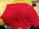 京东京造【跨晚礼物莫代尔】80支莫代尔男士红内裤男桑蚕丝内裆3条 XL 实拍图
