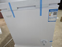 北极熊（BEIJIXIONG）冰柜家用冷柜小型一级能效全冷冻冷藏两用卧式储奶母乳速冻保鲜节能省电100升/200升/300升 单门单温108升【一级能效 全国联保】 108L 实拍图