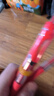 浩立兴按动中性笔水笔学生专用考试黑色笔水性签字笔芯0.5mm按压式k35子弹头圆珠墨蓝黑红笔老师办公笔 k-35 红色【1支笔+3支笔芯】 书写粗细0.5mm 实拍图