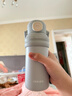物生物（RELEA）保温杯女大容量水杯316L不锈钢杯子孕产妇儿童学生吸管杯新年礼物 实拍图
