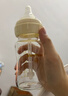 舒婴奶瓶新生婴儿玻璃奶瓶 早产儿防胀气呛奶 宽口径宝宝奶瓶断奶神器 玻璃160ml配自然S码+防呛SS 0-3个月 实拍图