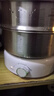 利仁（Liven）小钢人电火锅304不锈钢电煮锅分体式小电锅小型2-3人用3升小锅0涂层电蒸锅电热锅带蒸笼DHG-J368 实拍图