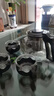 一壶四杯茶壶套装 大容量玻璃茶杯带滤网耐高温水壶茶具无底座 1000ML一壶+四杯套装 1件 实拍图