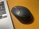 罗技（Logitech）M720 鼠标 无线蓝牙鼠标 办公鼠标 右手鼠标 大手鼠标 优联 黑色 带无线2.4G接收器 实拍图