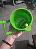 可挂式水槽沥水篮家用厨房水槽分离食物残渣过滤篮水果清洗滤水篮 绿色【一按即倒/不脏手】大号 实拍图