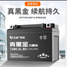 天能电池免维护摩托车电瓶12v5a豪爵125福喜巧格110通用干电池YTX5L 实拍图