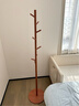 小匠材实木衣架挂衣服落地卧室衣帽架挂衣架落地衣架家用立式晾衣架 实拍图