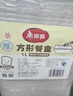 美丽雅一次性饭盒方形1000ml*30套 快餐打包盒带盖食品级便当野餐盒 实拍图