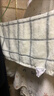 京东京造全棉毛巾小方巾7A级抗菌防螨纯棉方巾柔软舒适吸水洗脸擦汗 4条装 实拍图