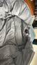黑冰25新款户外700蓬鸭绒男款加厚防风保暖羽绒服 F8905MJ 灰白 M 实拍图